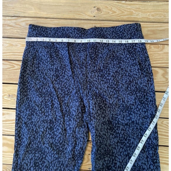 NEW Susan Graver Ultra Stretch Jacquard Ankle Pants Petite 20P Women’s Black - Picture 7 of 9